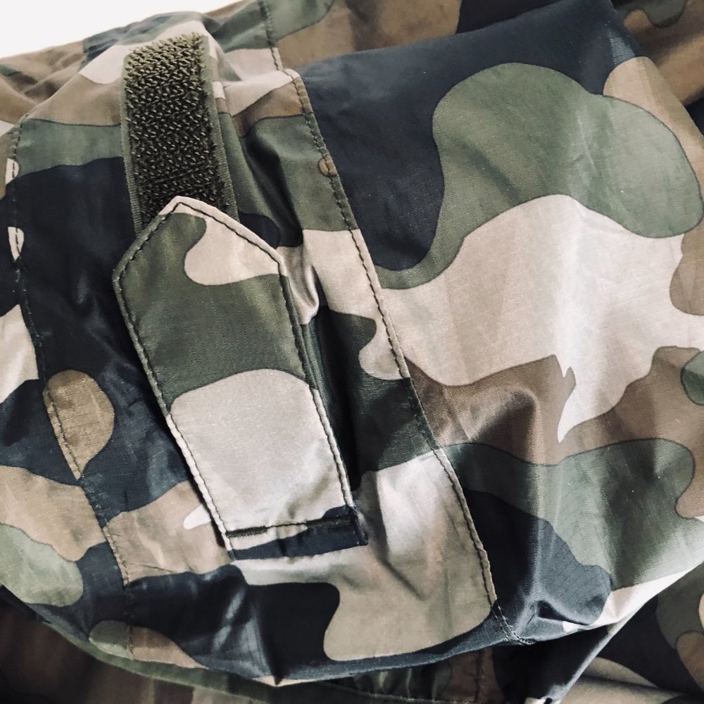 LANDS' END Camouflage Hooded Jacket/Windbreaker Young Men's Size Large 14-16 - Picture 6 of 9
